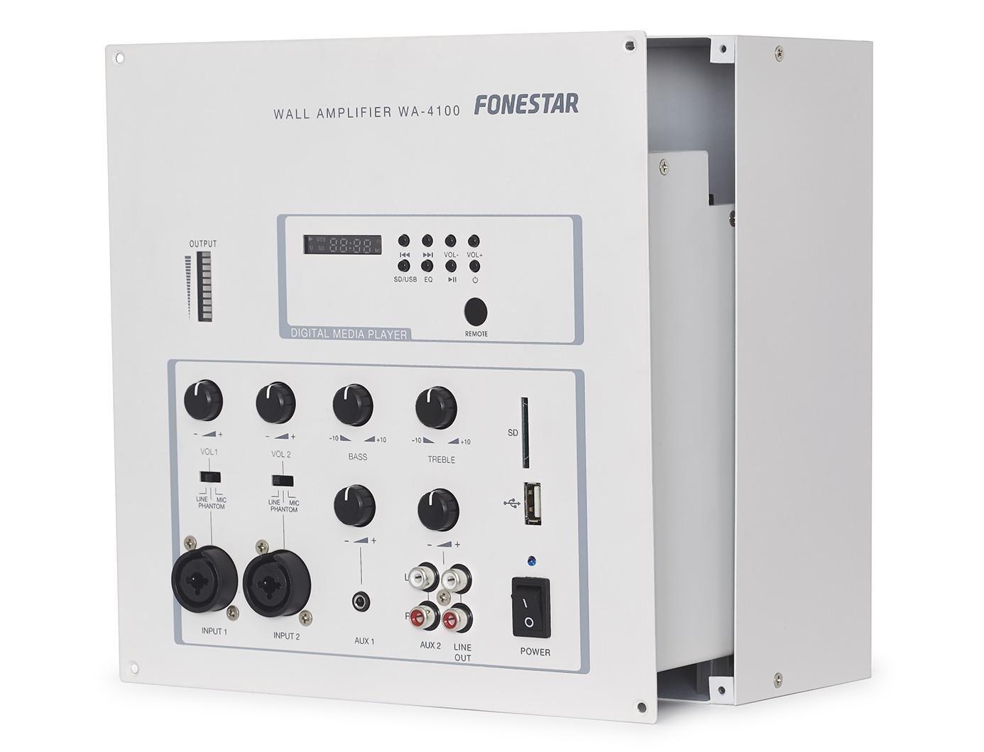 Amplificador  estéreo de pared compacto Fonestar-1