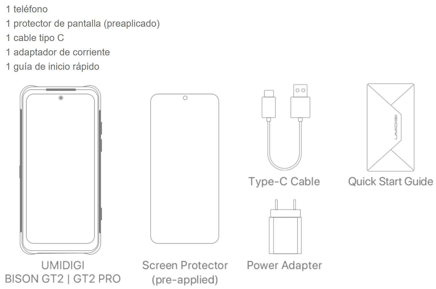Umidigi BISON GT2 - Celular Resistente Golpes-3