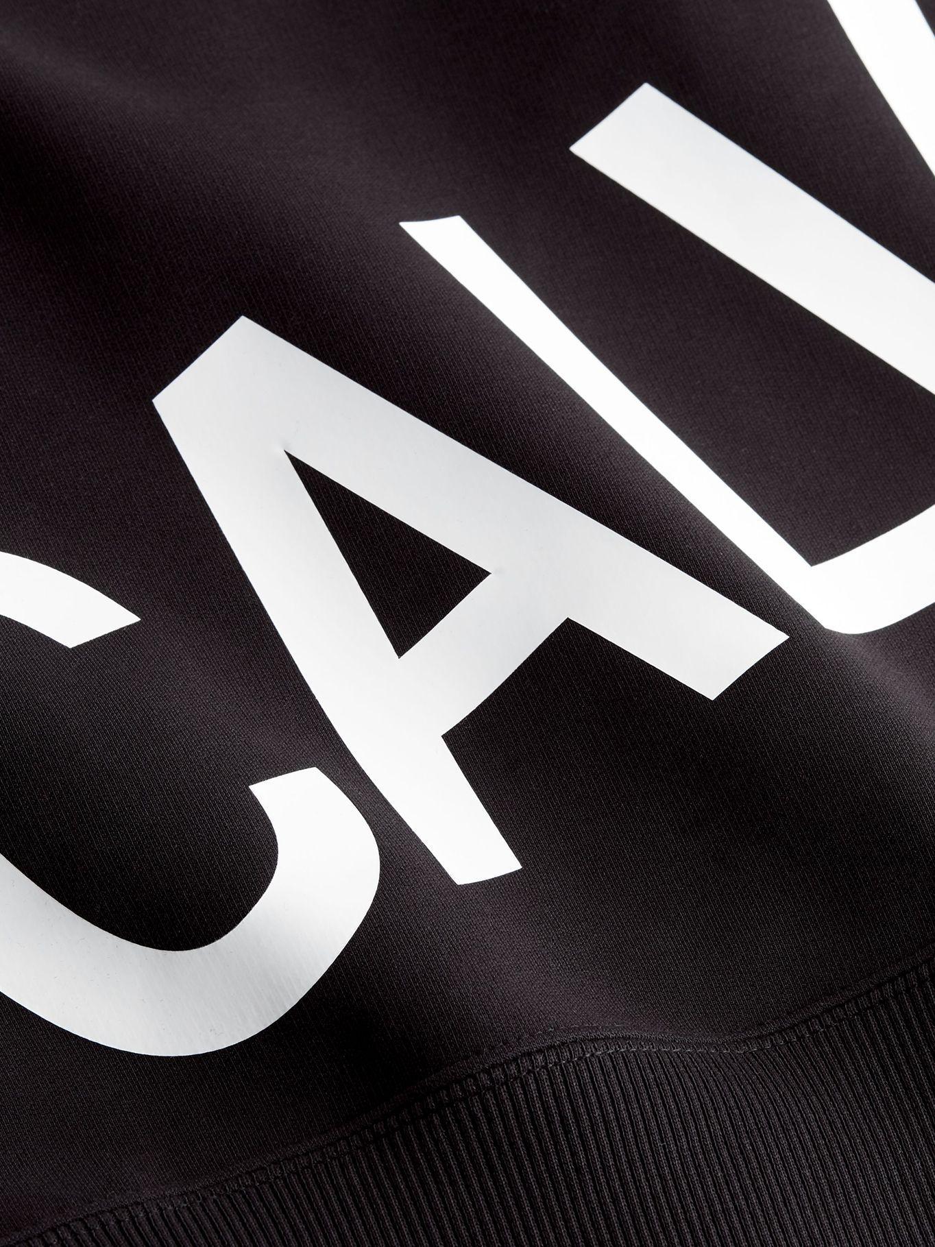 Polerón Stretch Logo Negro Calvin Klein-4