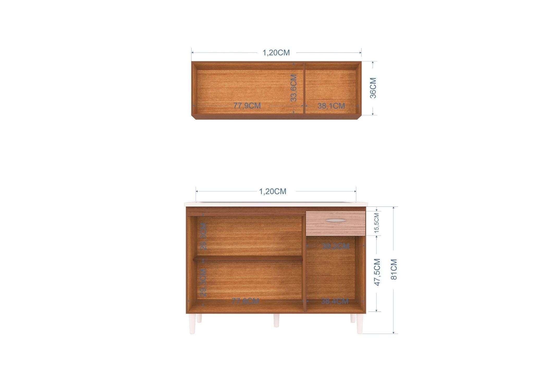 Cocina Maria Gracia Capuchino/almendra-4