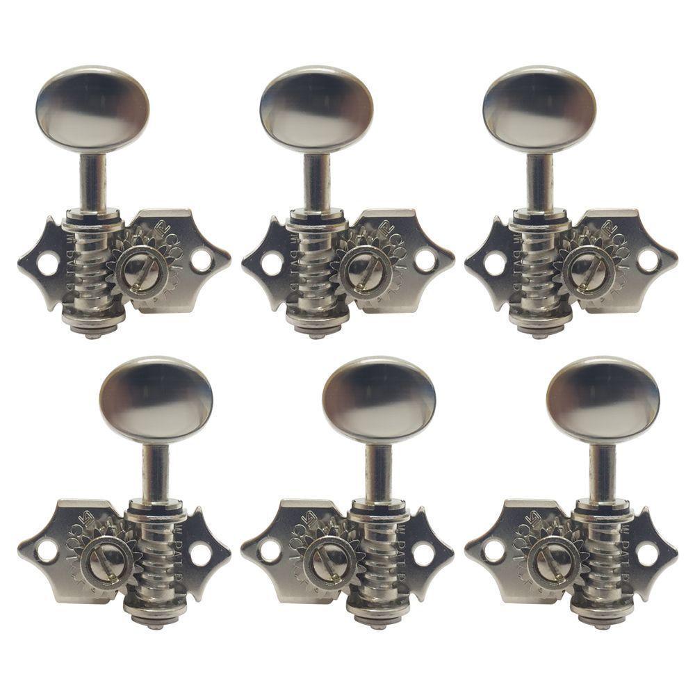 Clavijero 3L+3R Nickel SE700-05M-0