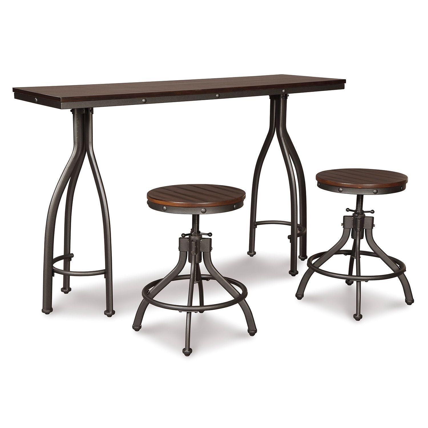 Juego comedor alto Odium (set 3 piezas)-0