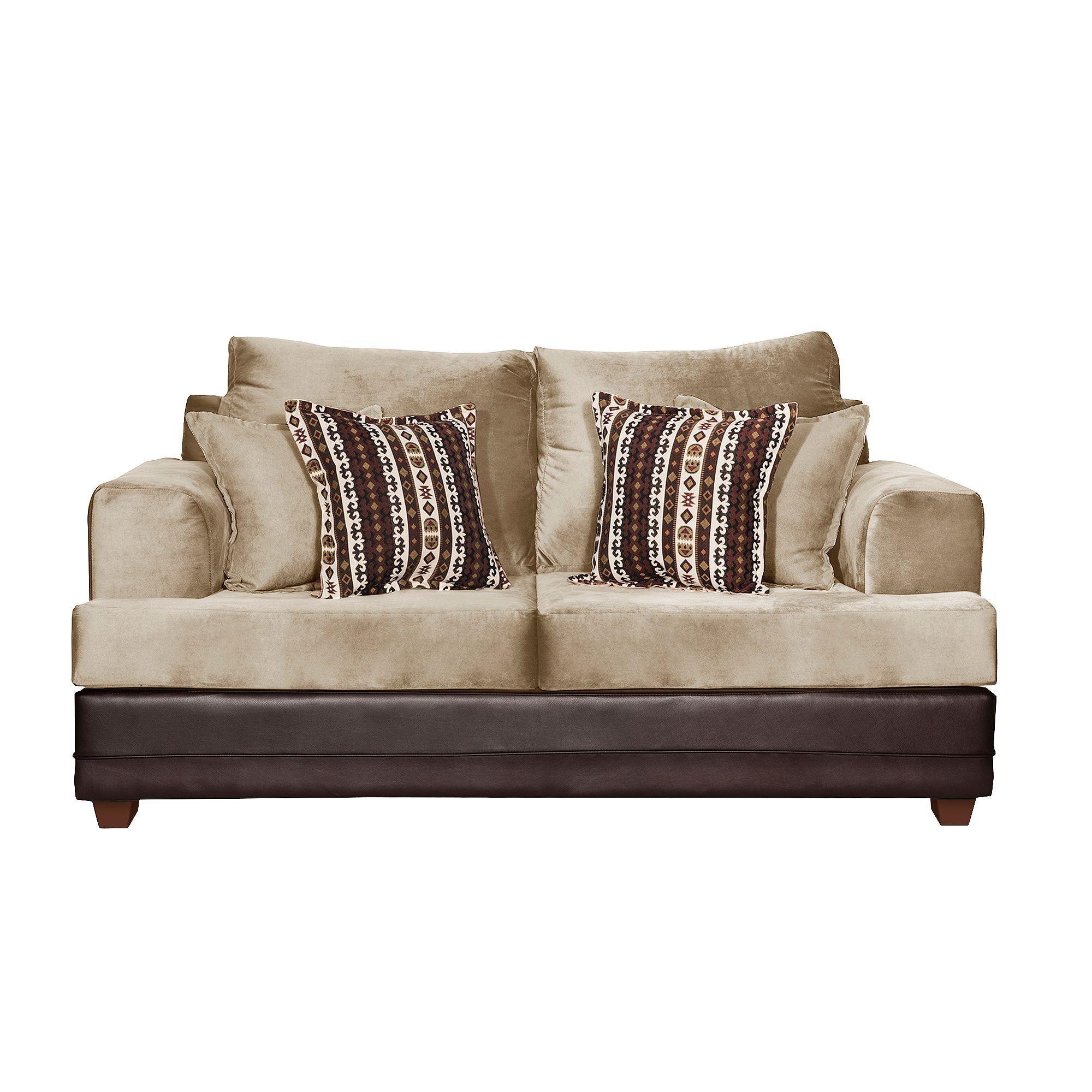 Sofa 2c Mori  Felpa  Beige 180 x 95 x 98-0