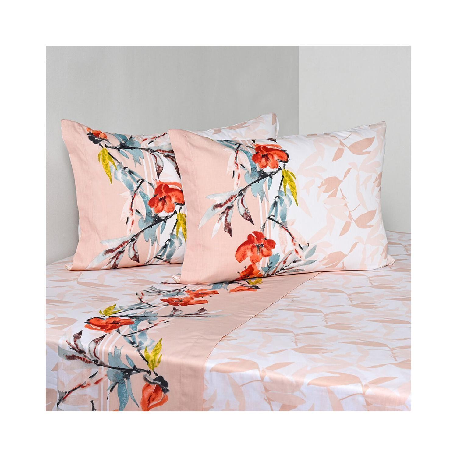 Juego De Sabanas 1.5 Plazas 144 Hilos Alba Salm American Family Cannon-1