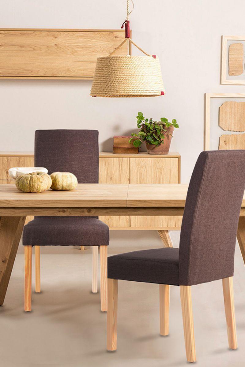 Pack 2 Sillas Comedor Sitial Tela-5