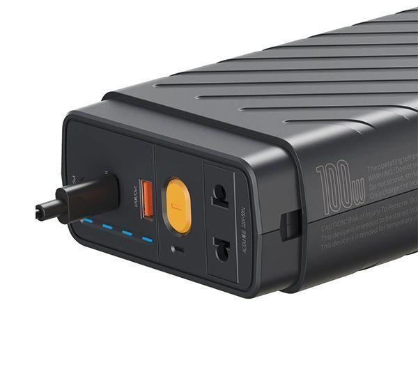 Bateria Externa Partidor de Vehiculos Reebost 16.000 mAh 100W Baseus-6