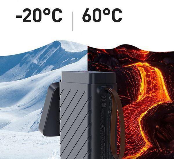 Bateria Externa Partidor de Vehiculos Reebost 16.000 mAh 100W Baseus-7