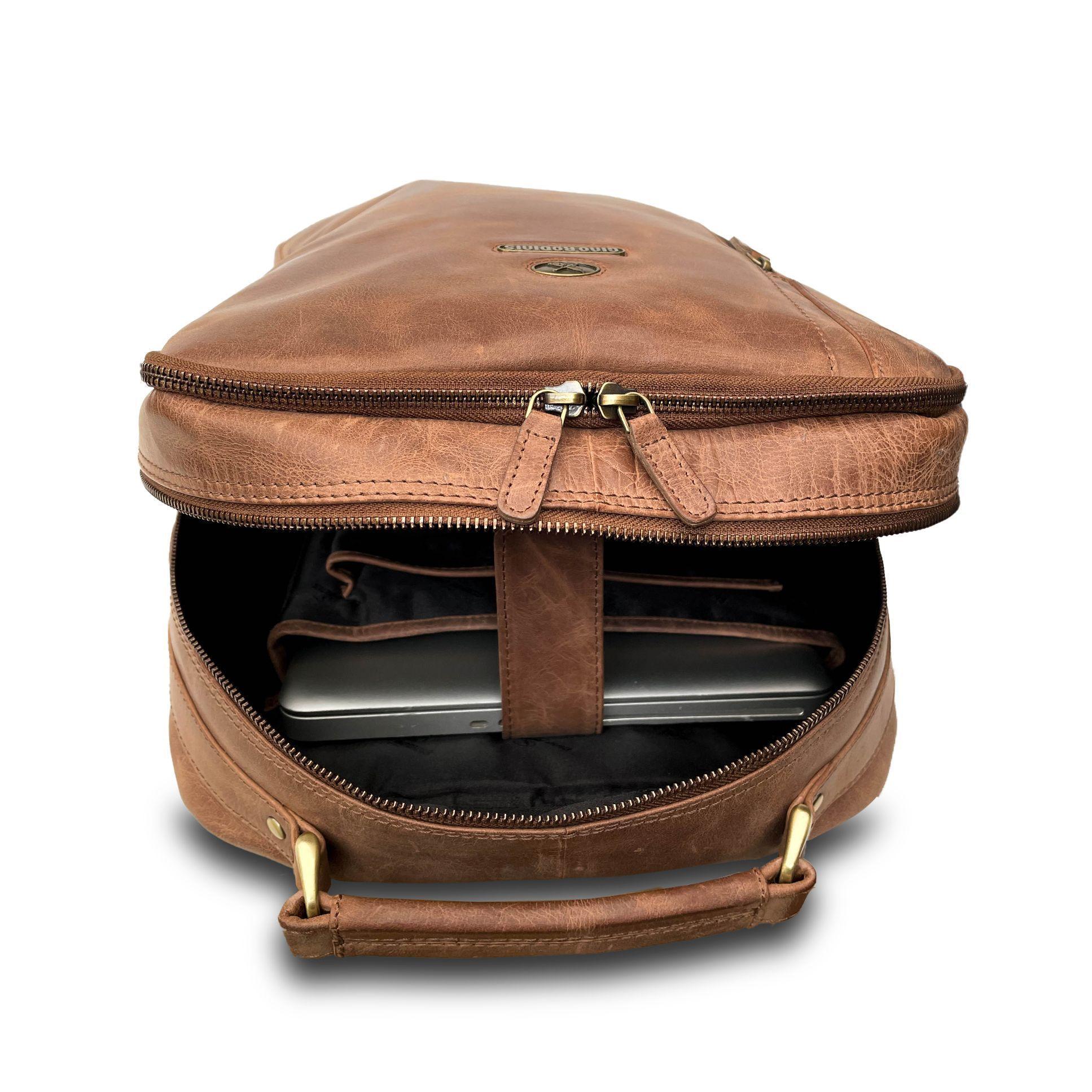 Mochila Gino Rodinis 2102 Coñac-4