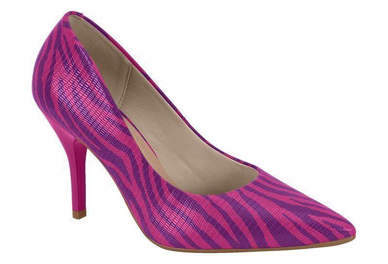 Zapato Mujer Taco Aguja Stiletto Violeta 4122-1400 Beira Rio-0