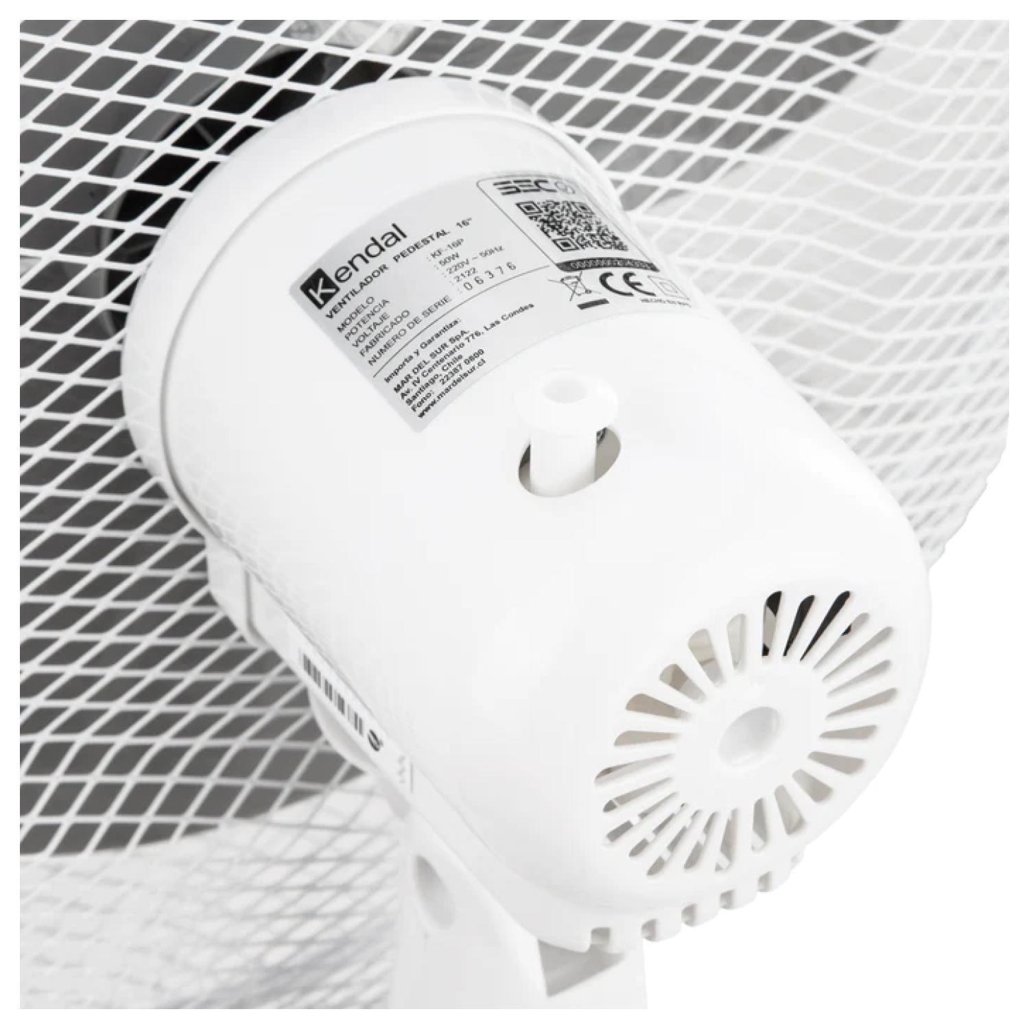 Ventilador De Pie 16 Pulgadas 50W 3Vel Plastico-3