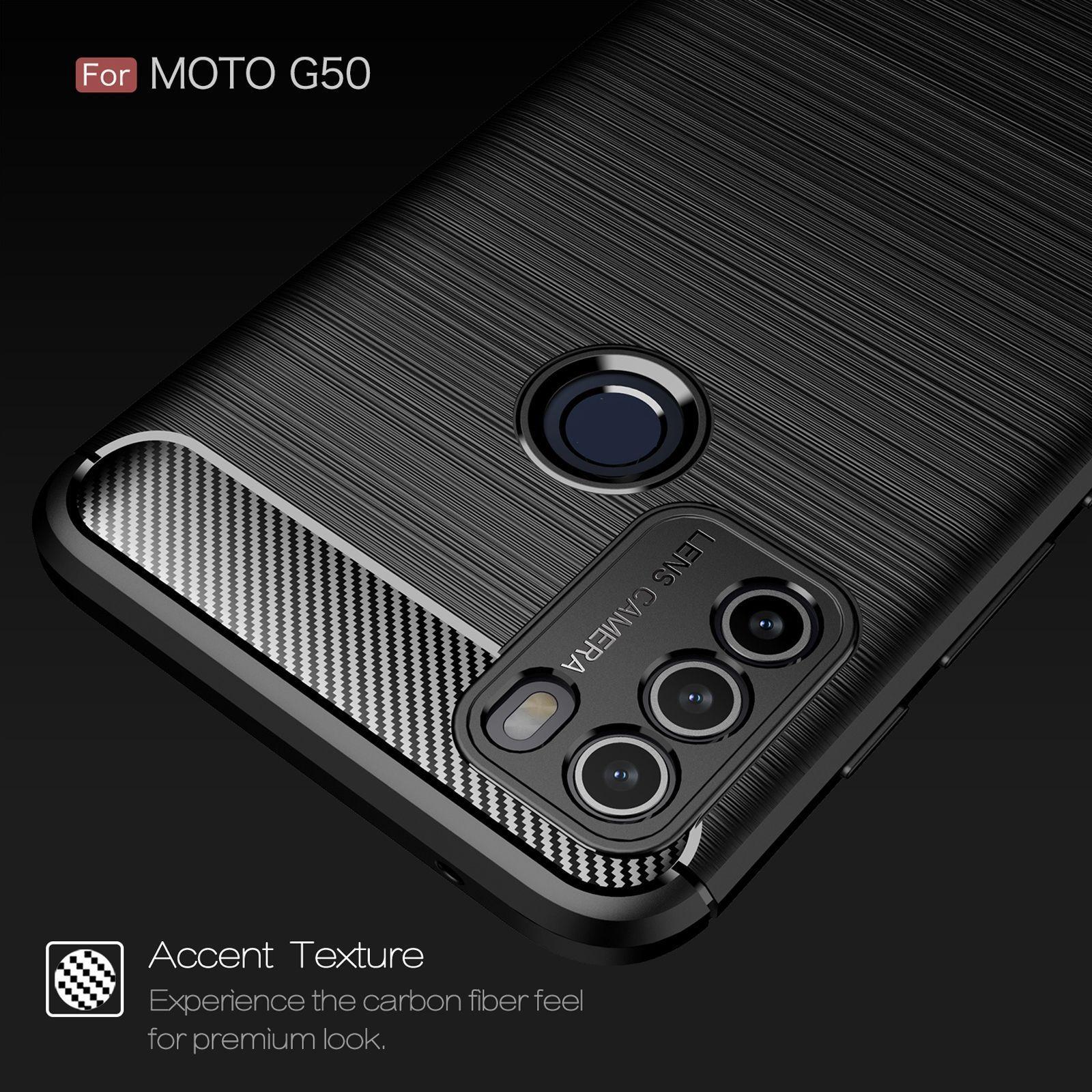 Carcasa Motorola Moto G50 / Carbono-3