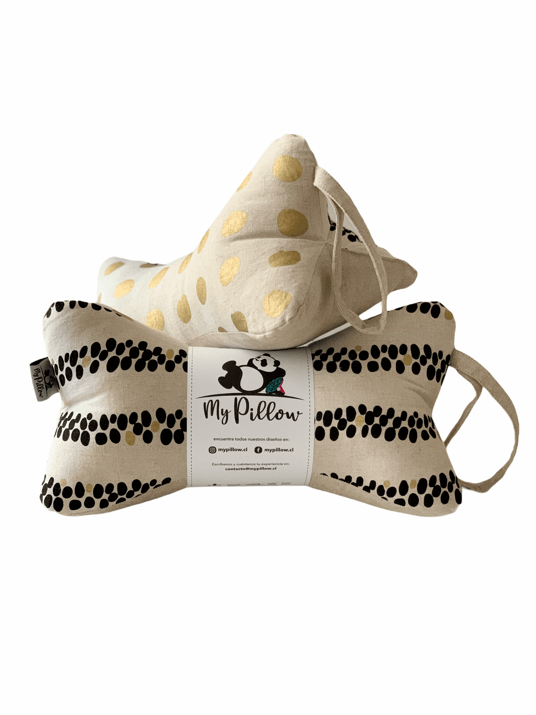 Cojín / Almohada My Pillow Puntos dorados-2