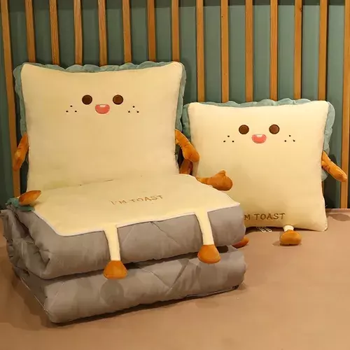 Manta De Almohada 2 En 1 Multiuso 2 Plazas 150 x 200 cm-1