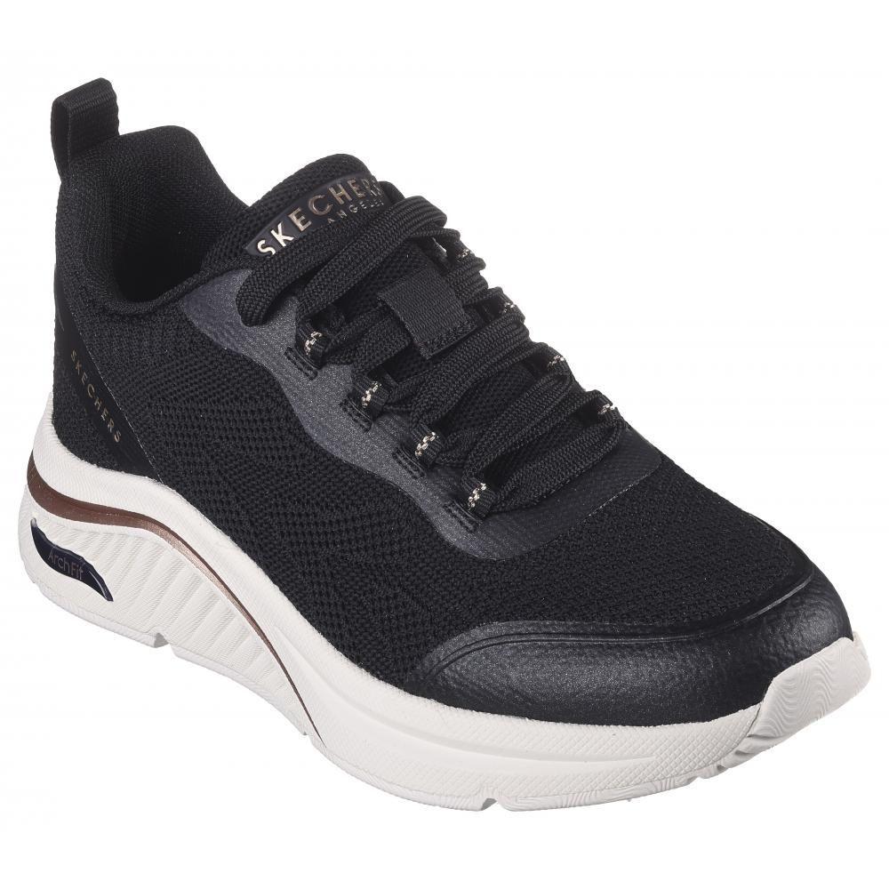 Zapatilla Mujer Arch Fit SMiles Negra Skechers-0