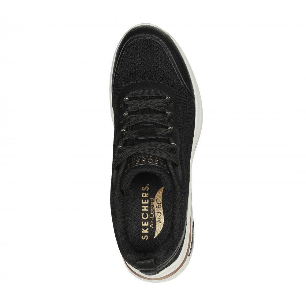 Zapatilla Mujer Arch Fit SMiles Negra Skechers-1