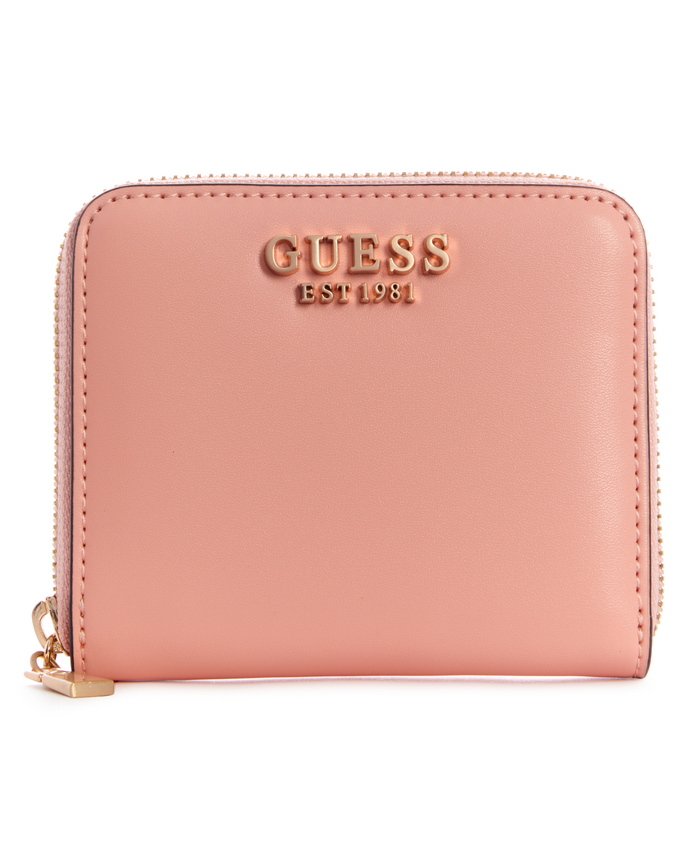Billetera Guess Laurel  Small  Around Ppy Rosado-0