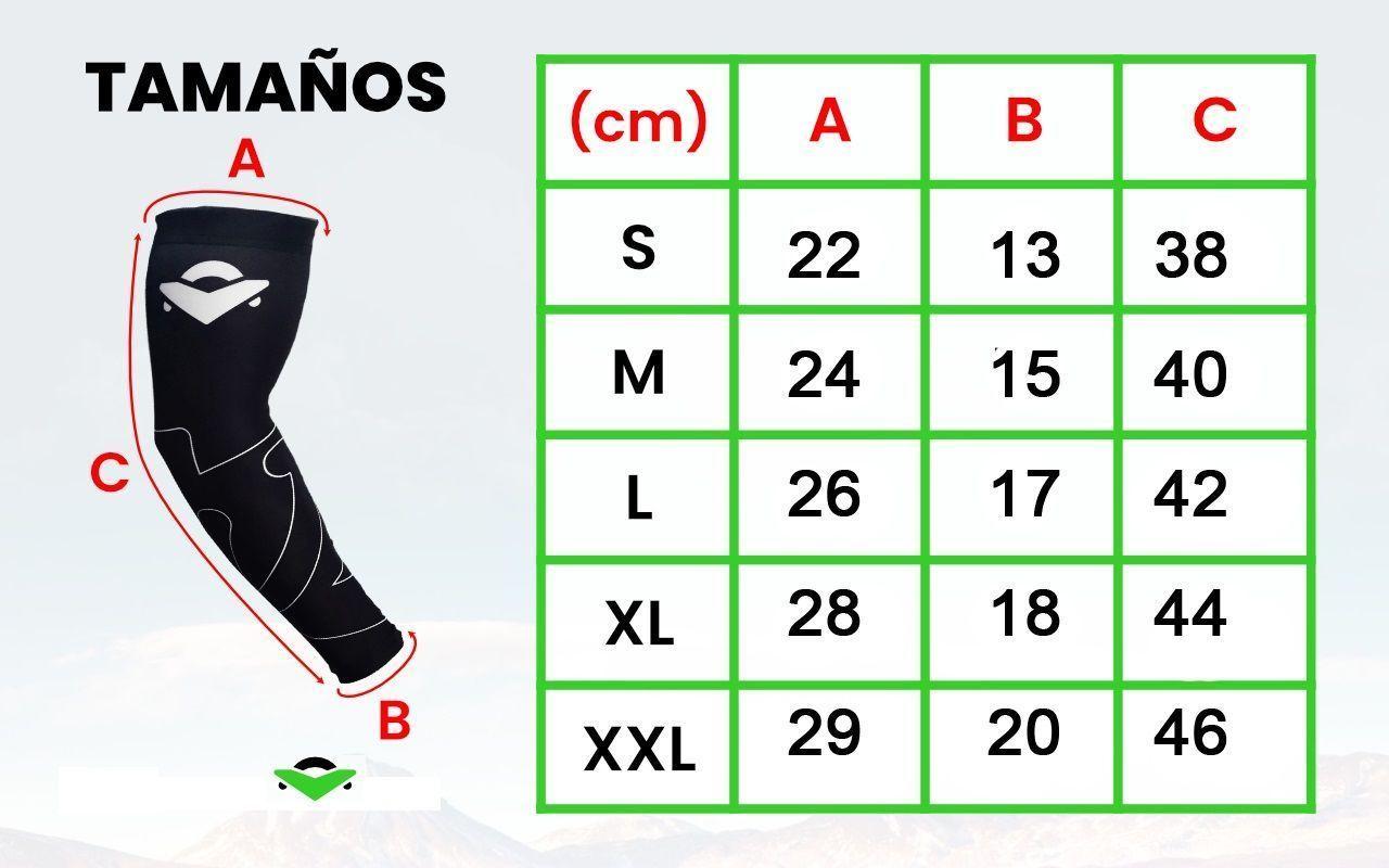 Manguillas Vívela Protección UV FullBlack Negro-5
