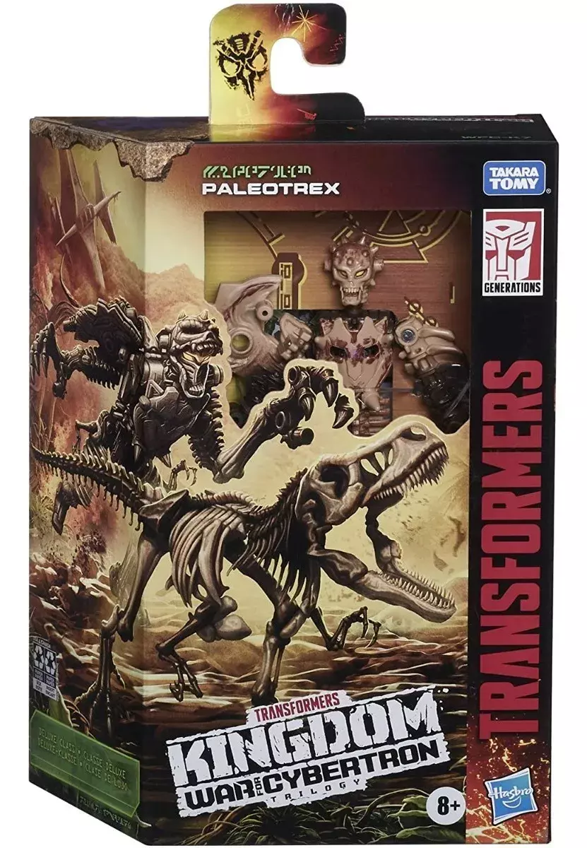 Transformers Wfc Kingdom Deluxe - Paleotrex -0