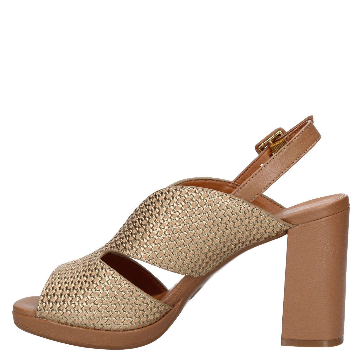 Sandalia Casual Mujer Luz Da Lua - W586 Dorado-3