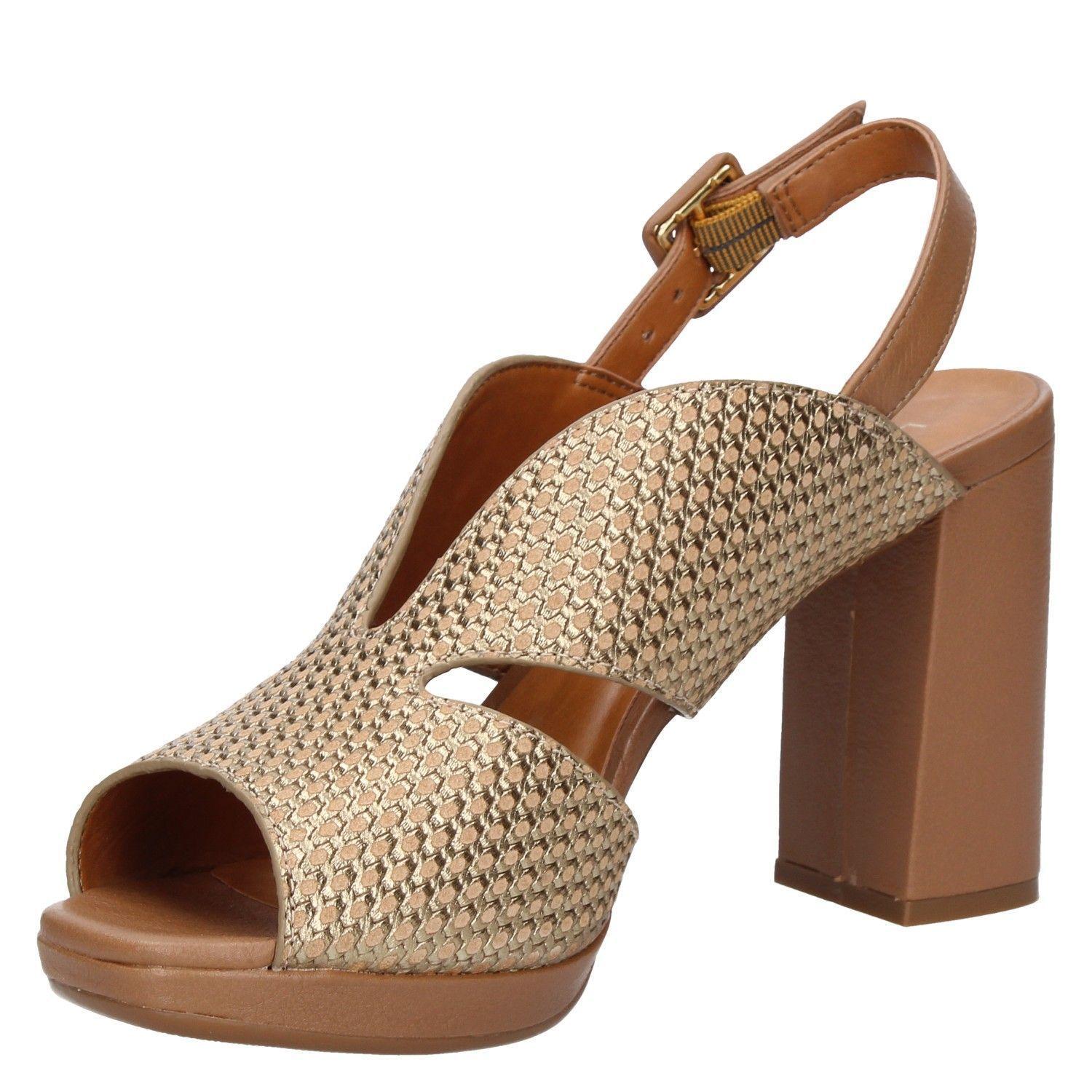 Sandalia Casual Mujer Luz Da Lua - W586 Dorado-4