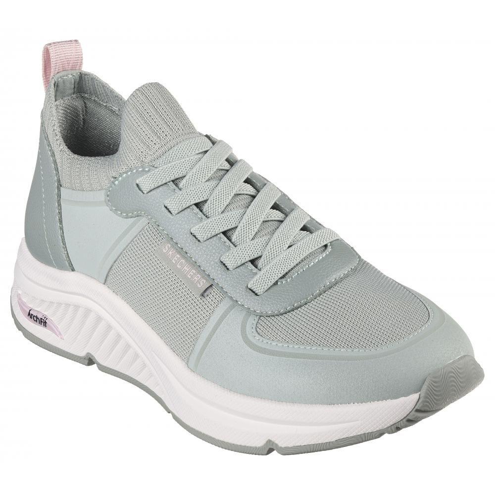 Zapatilla Mujer Arch Fit SMiles Verde Skechers-0