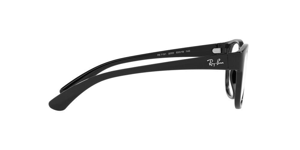 Lentes Ópticos Ray-Ban RX7191  Negro Unisex-3