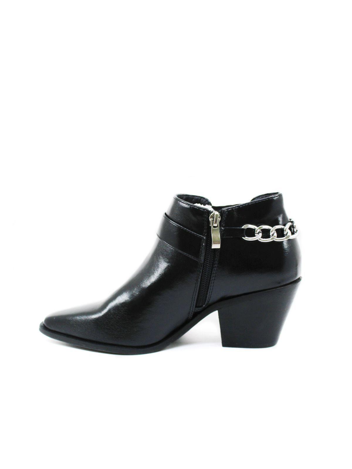 Botin mujer LA08 negro Stylo Shoes-1