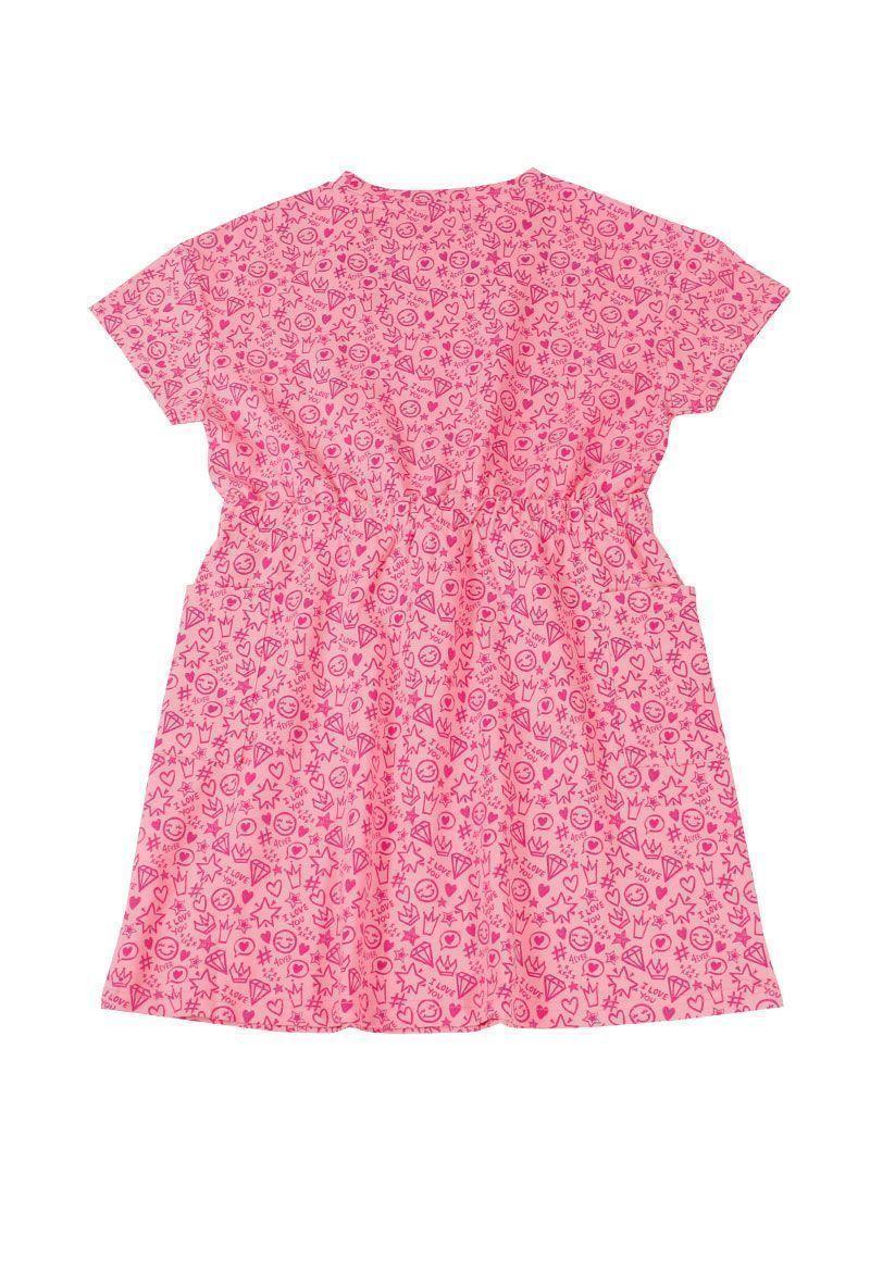 Vestido Jr Niña Estampado Day To Day Ficcus-1