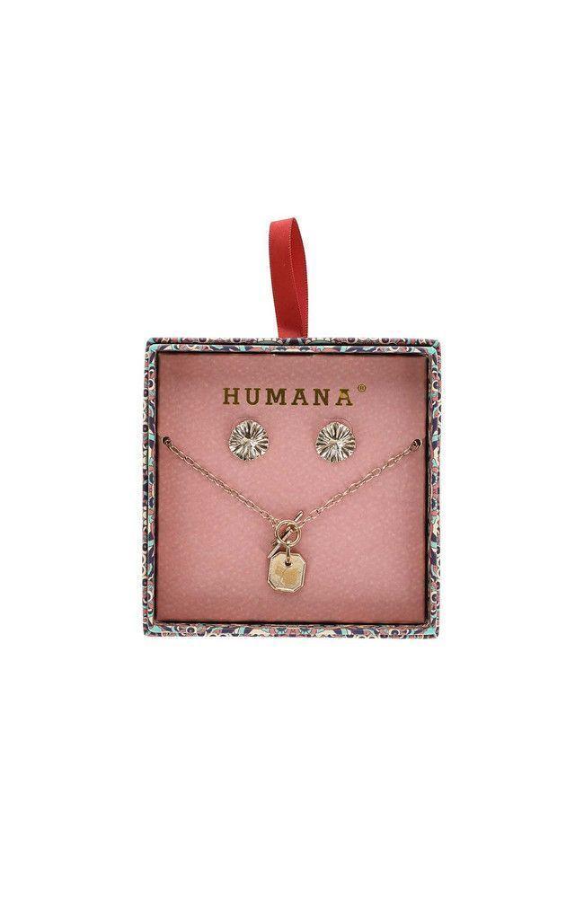 Set Collar y Aro Leti Dorado Humana-1