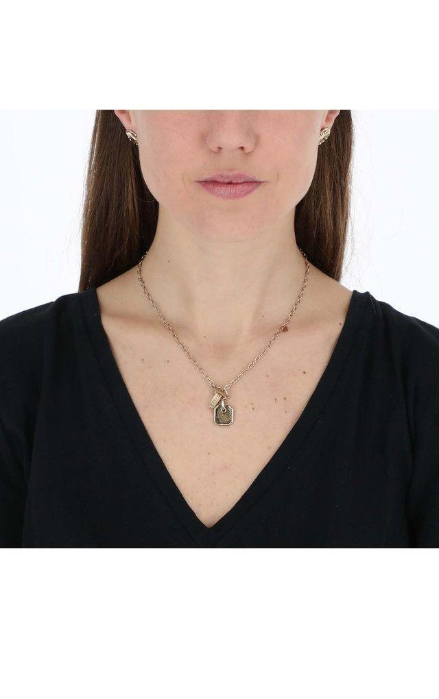 Set Collar y Aro Leti Dorado Humana-2