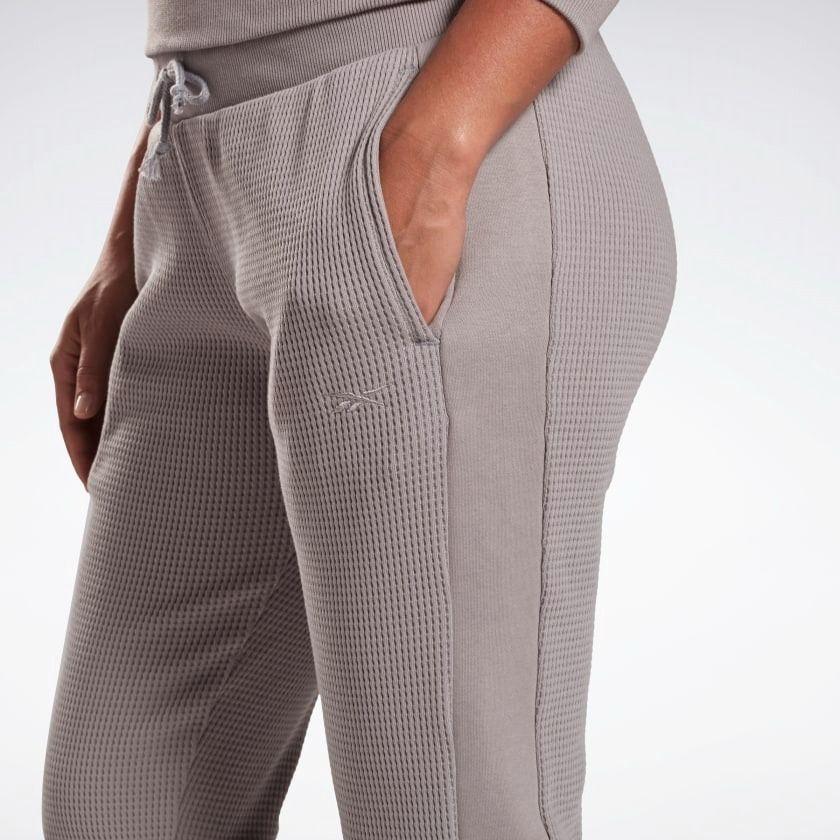 Pantalon Sr Waffle Jogger Mujer Nuevo & Original Reebok-3