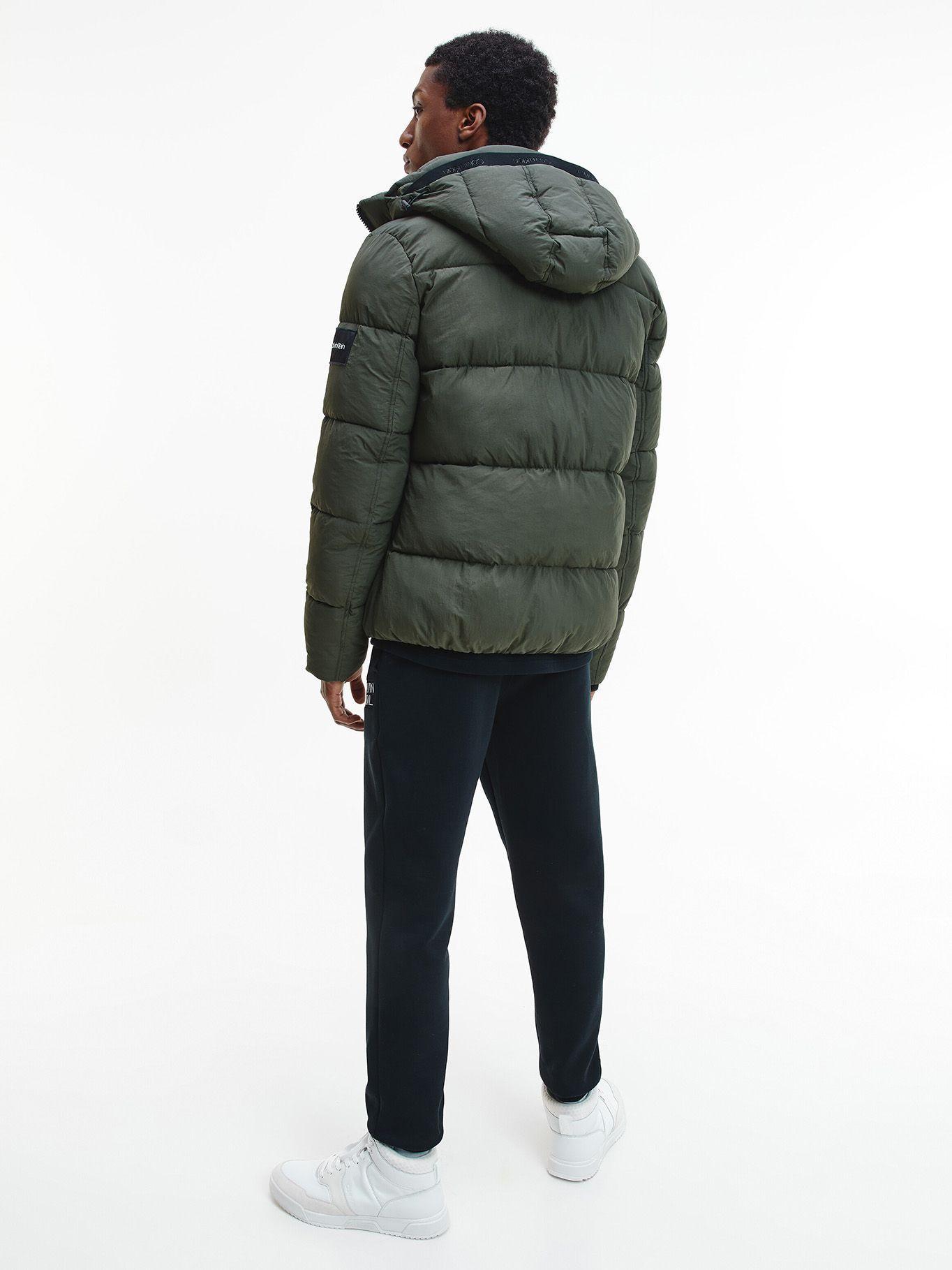 Parka Crinkle Verde Calvin Klein-2