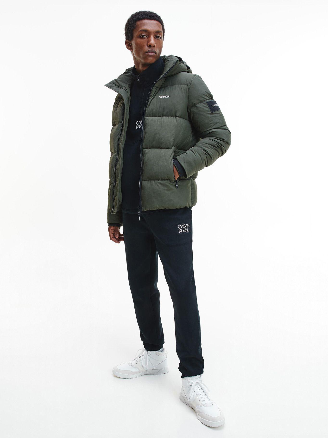 Parka Crinkle Verde Calvin Klein-1