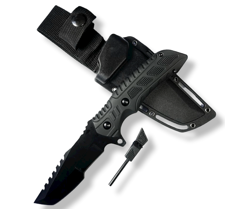 Cuchillo Tactico Caza Pesca Devil Ops Silbato Ai92-0