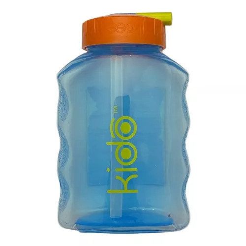 Botella Toma Jugo Kido 250ml azul-0