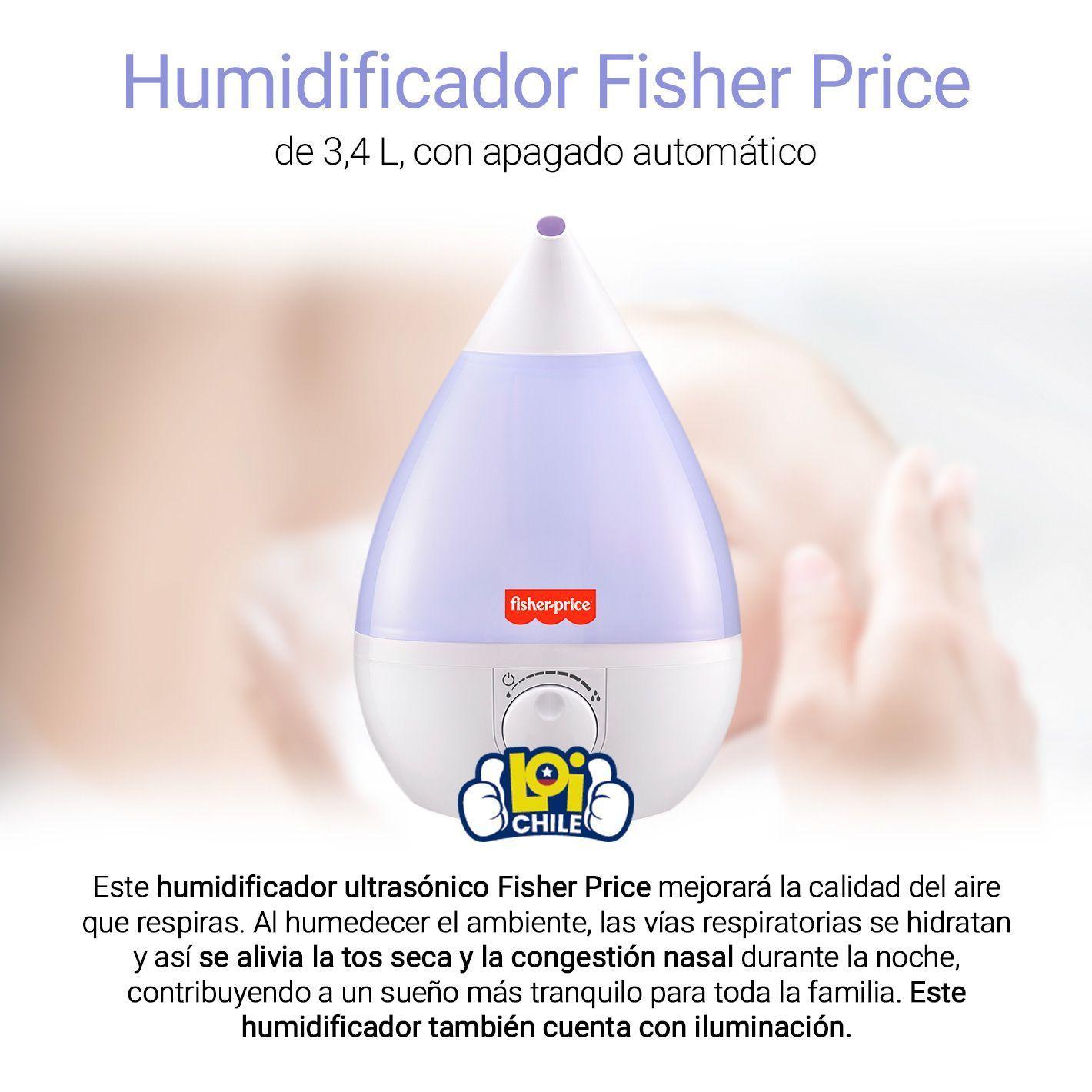 Humidificador Ultrasónico Fisher Price 3,4L-1