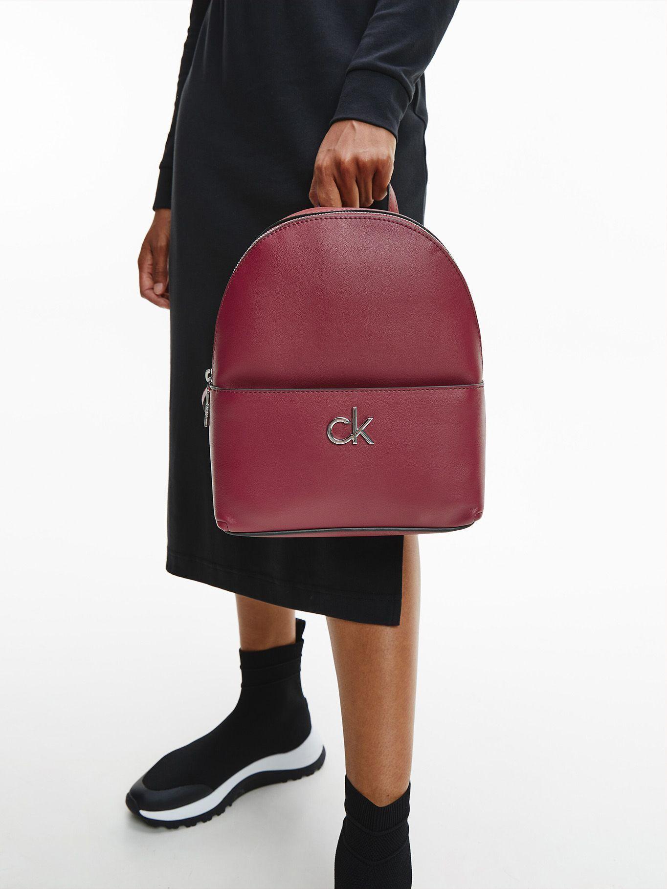 Mochila Re-Lock Burdeo Calvin Klein-3