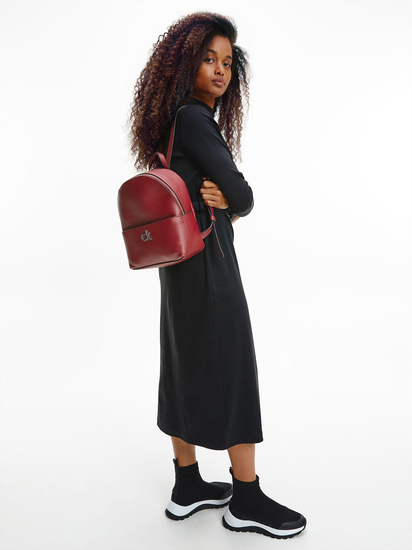 Mochila Re-Lock Burdeo Calvin Klein-4