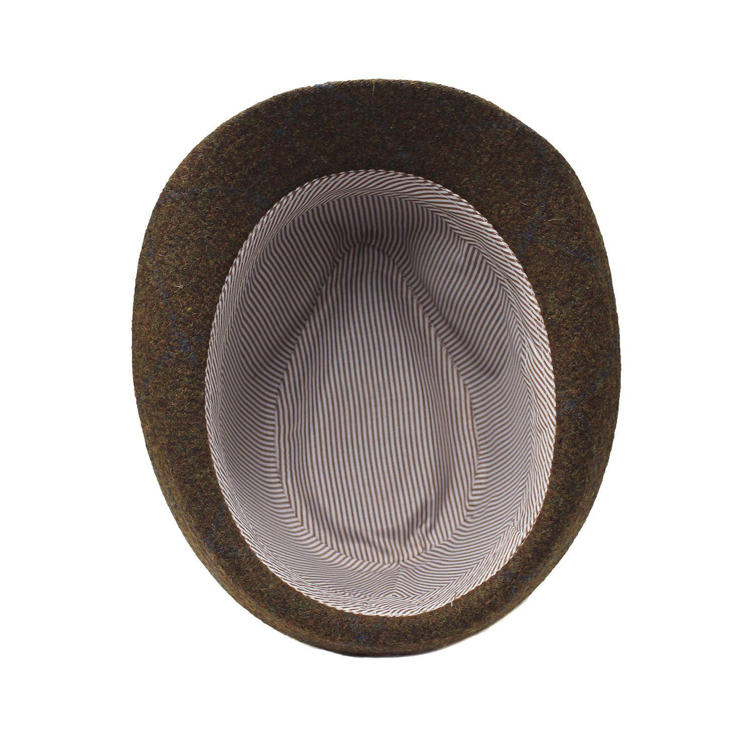 Sombrero Inglés Fantasía Café Claro  Talla S/M-3