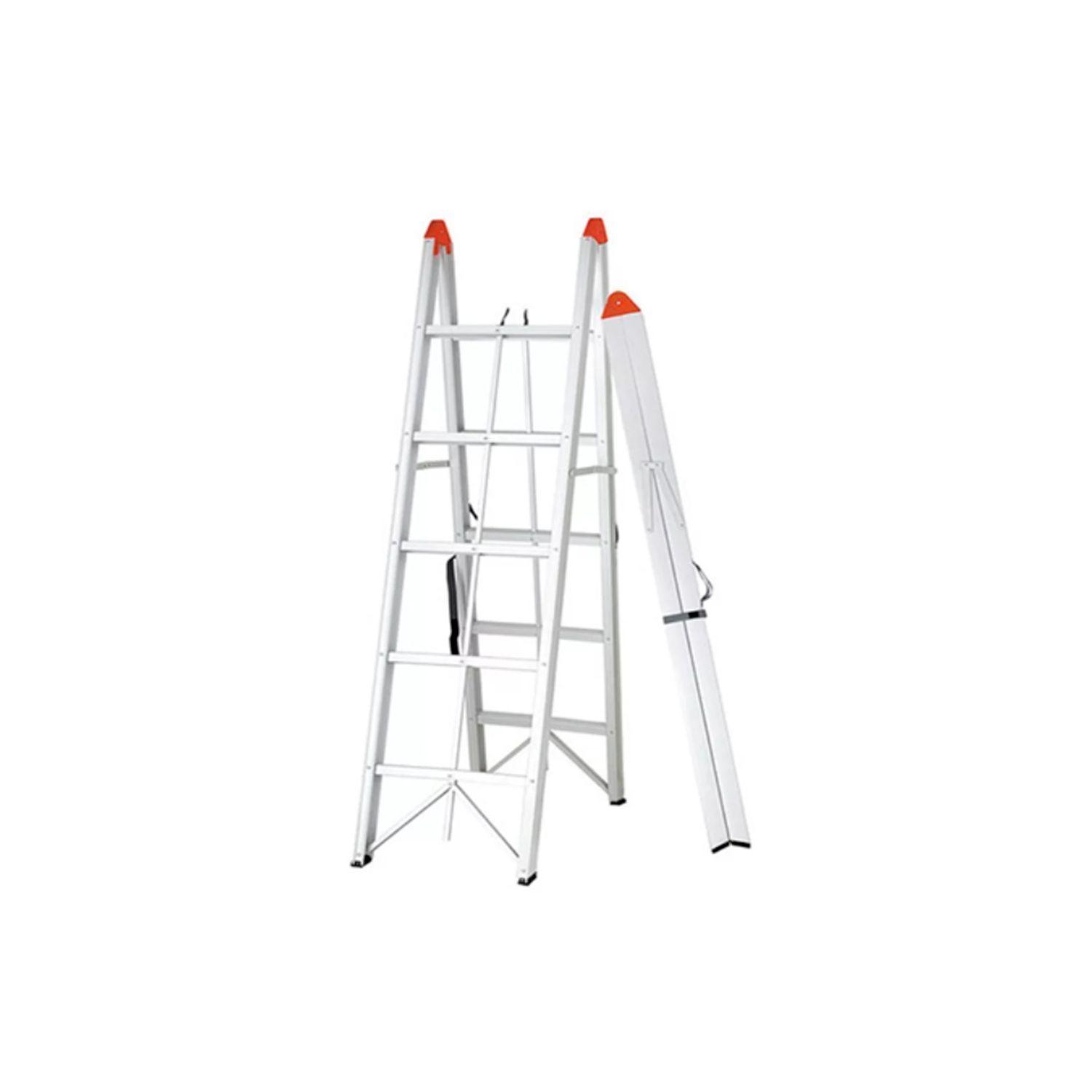 Escalera Fold A Step Aluminio 6x2 peldaños-0