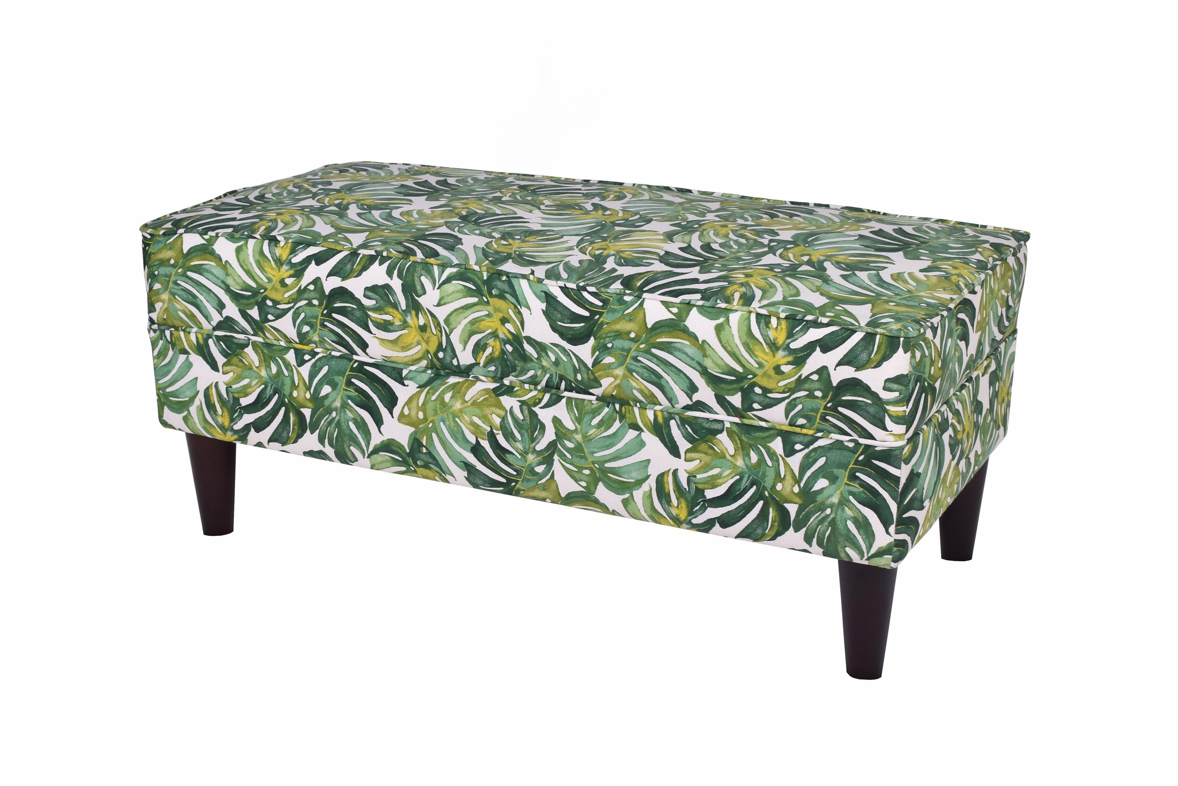 Banqueta Florencia Maldivas Verde 100x45x42 cm-1