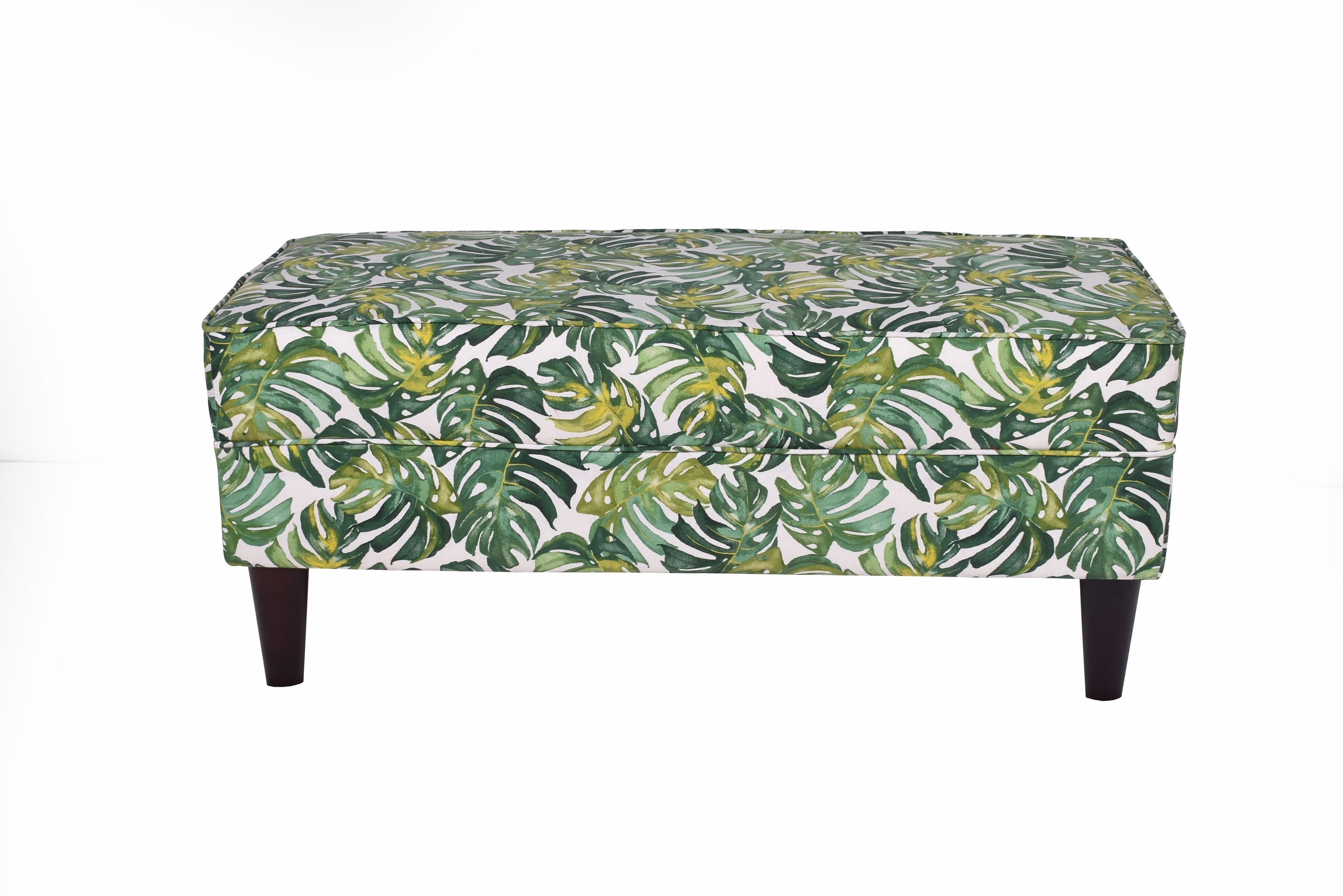Banqueta Florencia Maldivas Verde 100x45x42 cm-0