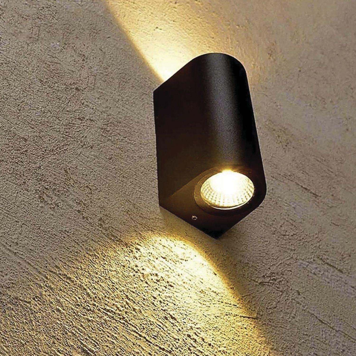 Apliqué Decorativo LED Bidireccional 2*5W Negro-4