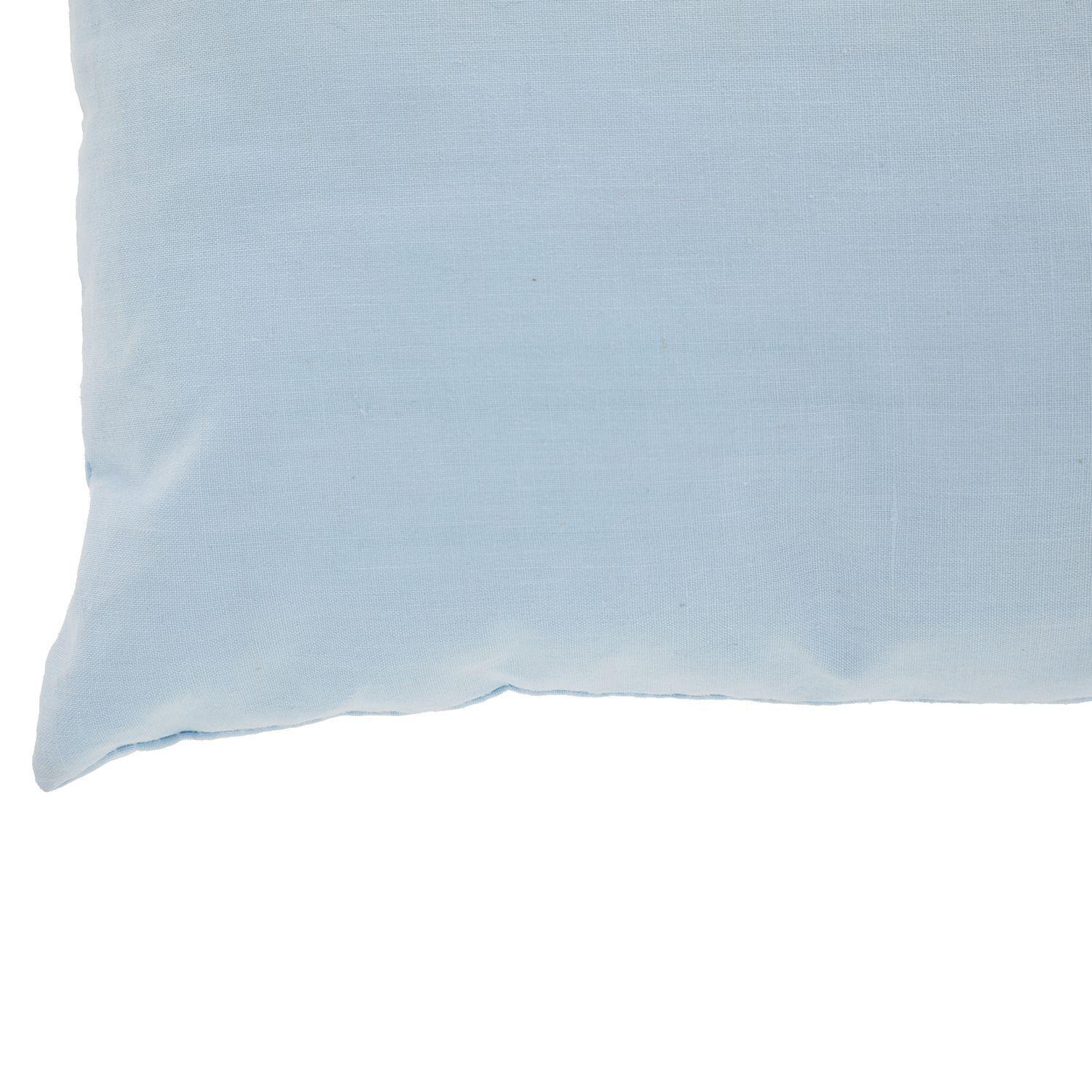 Almohada Cuna Para Bebe Celeste 24x40 cm-2