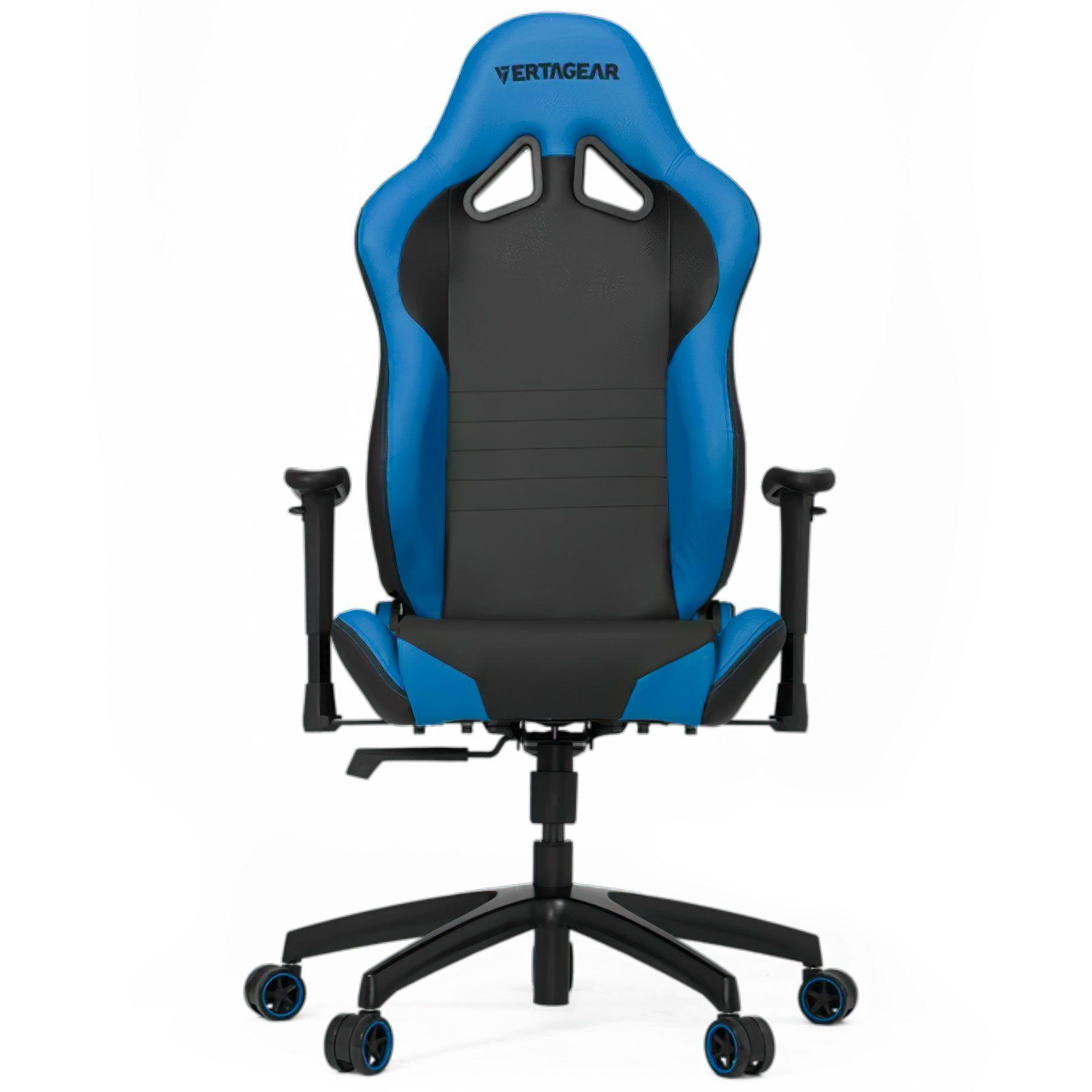 Silla Gamer Vertagear SL2000 Negra Azul Reclinable Ajustable-1