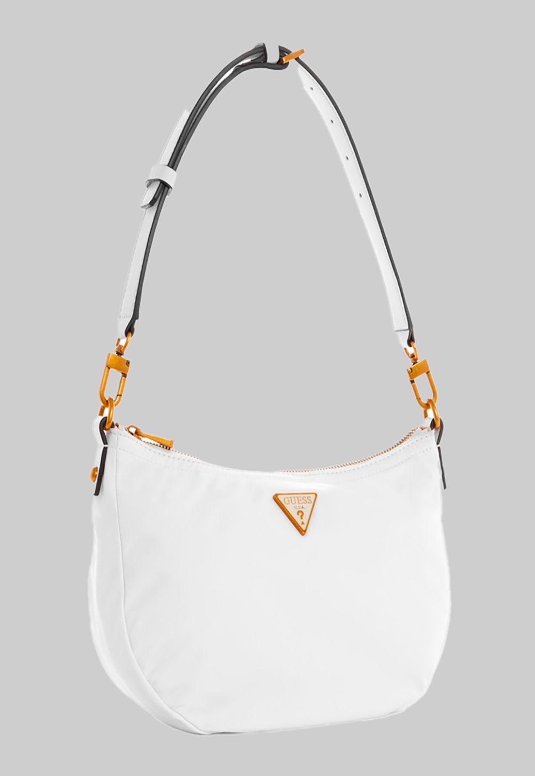 Cartera Eco Gemma Hobo Whi Blanco Guess-1