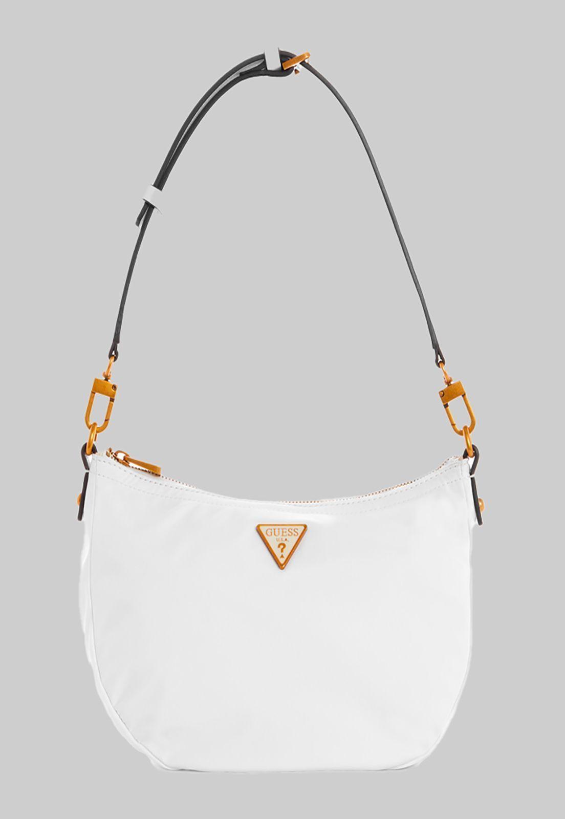 Cartera Eco Gemma Hobo Whi Blanco Guess-0