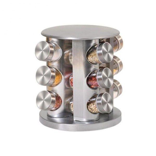 Rack Condimentero Especiero Giratorio Cocina 12 Pc-0