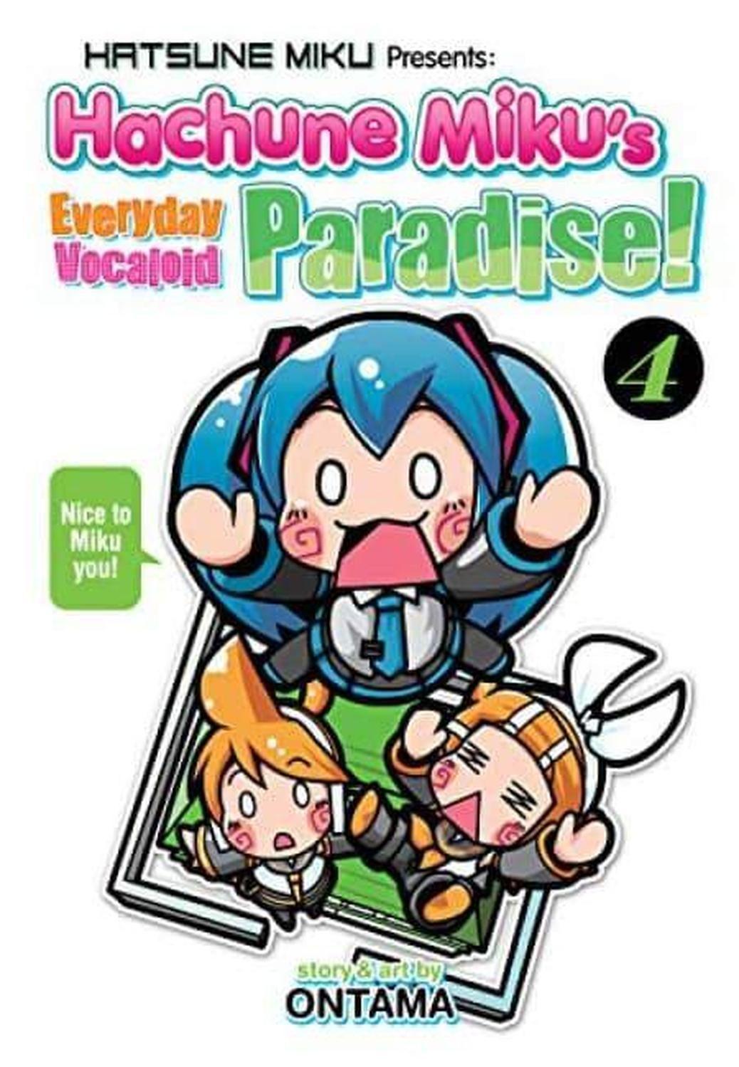Manga Hatsune Miku Presents - Hachune Miku's Everyday Vocaloid Paradise 04 (En Inglés) - USA-0