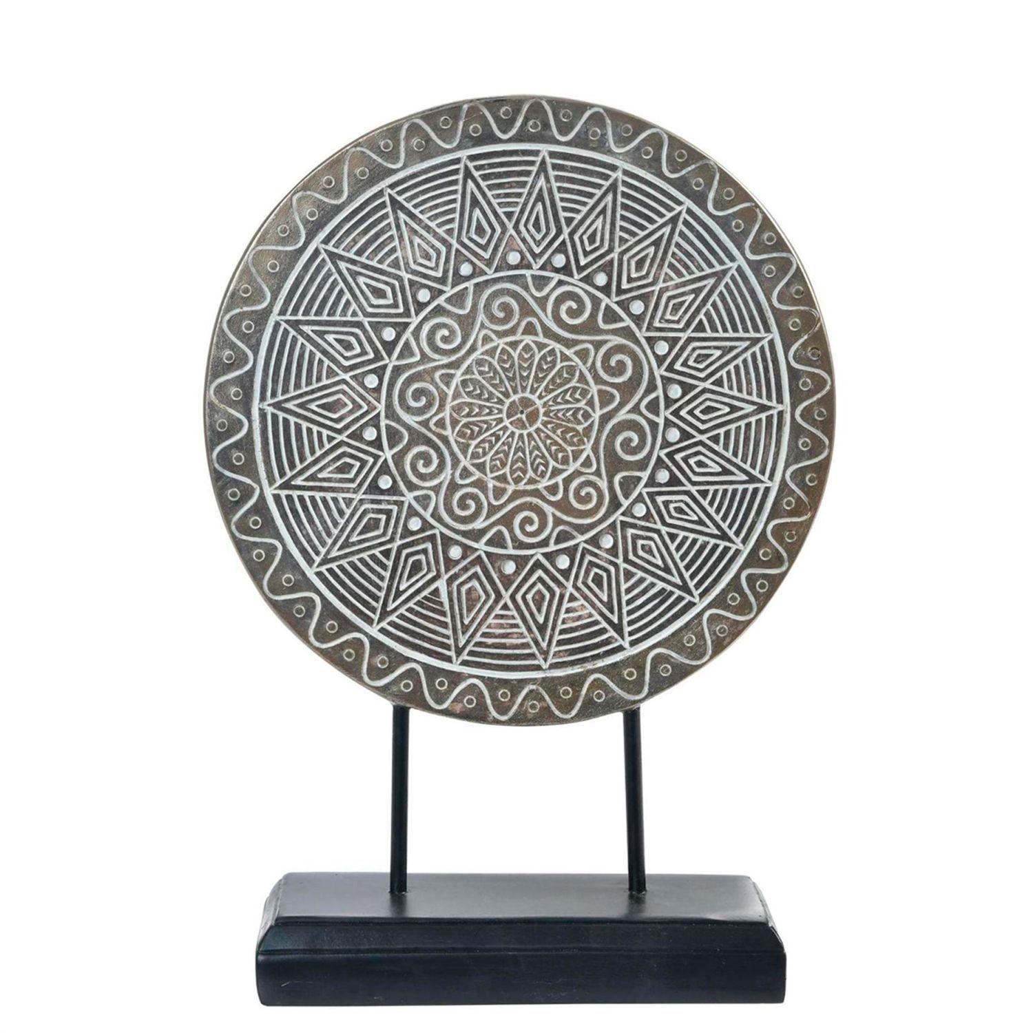 Figura Decorativa Sol Azteca Natural-0